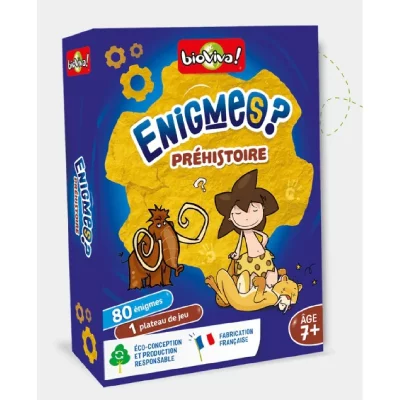 BIOVIVA Enigmes - prehistoire PREHI
