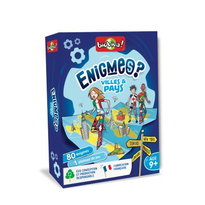 BIOVIVA Enigmes - Villes et pays