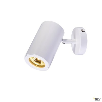 SLV Enola b spot 1 applique et plafonnier blanc GU10 max. 50W (152011)