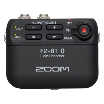 ZOOM Enregistreur Portatif F2 Bluetooth ultra compact avec micro lavalier