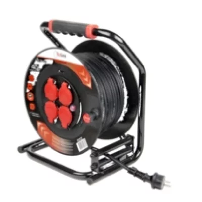 BIZLINE Enrouleur - 40 M&egrave;tres - Cable 3G1.5 Mm -  