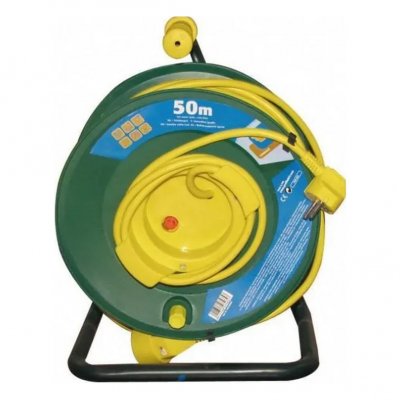 PROFILE Enrouleur c&acirc;ble de jardin 3g1,5 50m - 192740800 - 