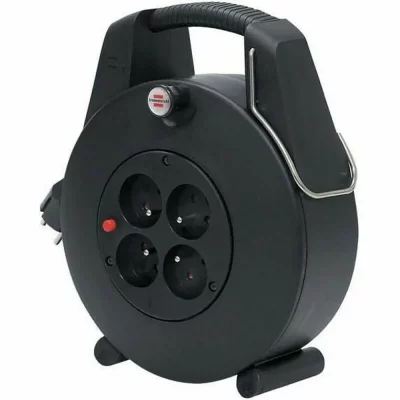 BRENNENSTUHL Enrouleur de c&acirc;ble &eacute;lectrique m&eacute;nager L.20m HO5VVF 3G1, 