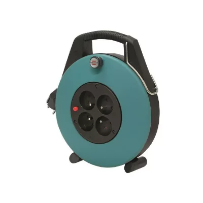 BRENNENSTUHL Enrouleur m&eacute;nager 10 m Confort-Line CL-X vert H05VV-F 3G1.0