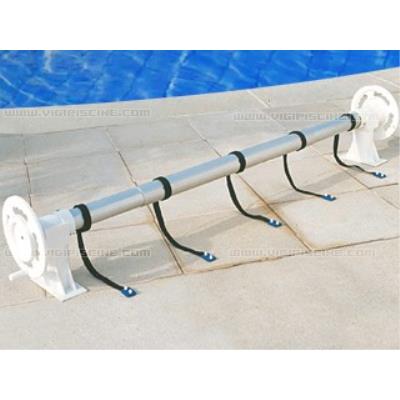 GRE Enrouleur pour piscines hors-sol de 2 44m &agrave; 6 32m de largeur 