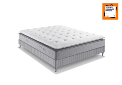 SIMMONS Ensemble 160 x 200 matelas H29 ressort ensach&eacute;s, ferme, sommier