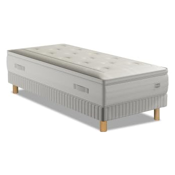 SIMMONS Ensemble 90 x 190 matelas H33 ressort ensach&eacute;s, ferme, sommier