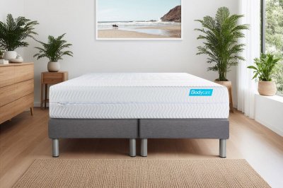 BODYCARE Ensemble BIOCARE 160x200 Mousse &agrave; m&eacute;moire de forme BIO 5 zones Maxi &eacute;paisseur