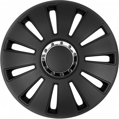 AUTOSTYLE Ensemble d&rsquo;enjoliveurs &ndash; 14 pouces &ndash; Silverstone Noir