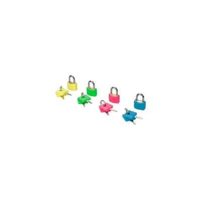 GENERIQUE Ensemble de 4 cadenas en laiton fluo 20 mm - 282715 Silverline