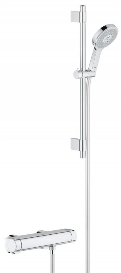GROHE Ensemble de douche thermostatique Rainshower Smartactive 310 