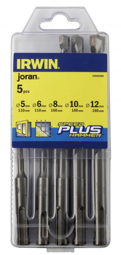 IRWIN Ensemble de forets Speedhammer Plus 5 pcs