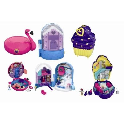 MATTEL Ensemble de jeu assorti de clous de poche Polly Pocket