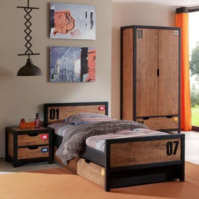 VIPACK Ensemble de meubles 'Alex' armoire 2 portes