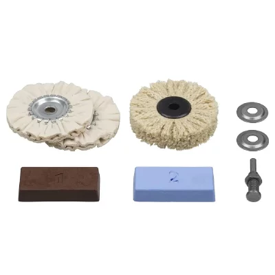 WOLFCRAFT Ensemble de polissage professionnel 5 pi&egrave;ces 2179000