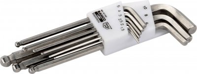 BAHCO Ensemble de tournevis &agrave; angle &agrave; 9 parties 1,5 &agrave; 10 mm &Ecirc;tre 9770i