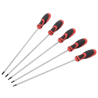 VIDAXL Ensemble de tournevis Torx 5 pcs 300 mm 