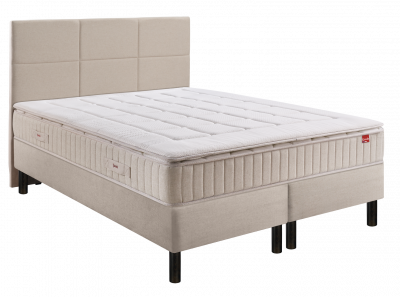 EPEDA Ensemble  enchanteur chenill&eacute; lin 160x200 - double sommier