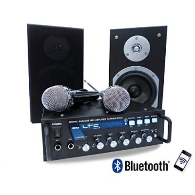 LTC Ensemble karaok&eacute; STAR4 ampli 2x75W +2 hp + 2 micros