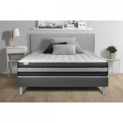 VITALIT Ensemble matelas 90x200 Ressorts M&eacute;moire de forme - 26 cm
