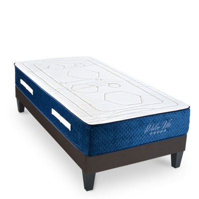 MAISON AUBERTIN Ensemble Matelas &agrave; Ressorts ensach&eacute;s et sommier 90x190