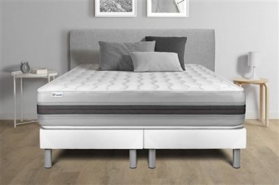 VITALIT Ensemble Matelas Sommier 2x90x200 cm - Vitalspring Recover