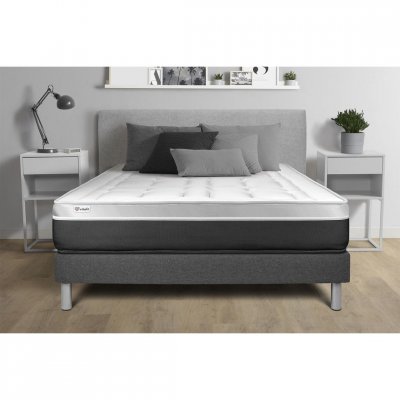 VITALIT Ensemble matelas sommier vital soft 90 x 190 cm - Couleur: Gris - Gris
