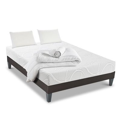 Ensemble pr&ecirc;t &agrave; dormir Eupraxie - Blanc - 160 x 200 cm