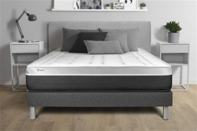 VITALIT Ensemble Sommier Matelas 160x200 VITAL SOFT - 26cm - Equilibr&eacute;