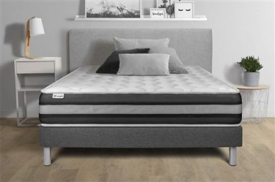 VITALIT Ensemble Sommier Matelas 160x200 VITALSPRING ZEN - 26cm - Ferme