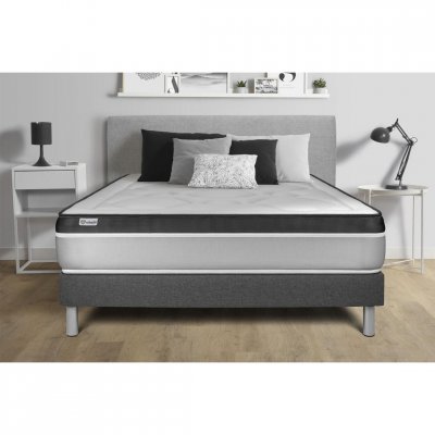 VITALIT Ensemble Sommier Matelas 90x200 VITAL ERGO - 26cm - Ferme