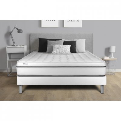 VITALIT Ensemble Sommier Matelas 90x200 VITAL SPA - 24cm - Ferme