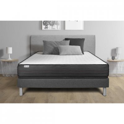 VITALIT Ensembles matelas sommiers VITALPOWER gris