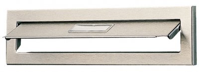 DECAYEUX Entr&eacute;e de bo&icirc;te aux lettres en inox - Grand format - 