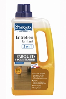 STARWAX Entretien raviveur pour parquets vitrifi&eacute;s 1 L
