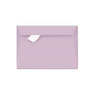 POLLEN BY CLAIREFONTAINE Enveloppe 120g 114x162 lilas pqt 20