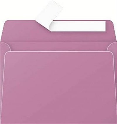 GENERIQUE Enveloppe 120g 114x162 rose hortensia pqt 20