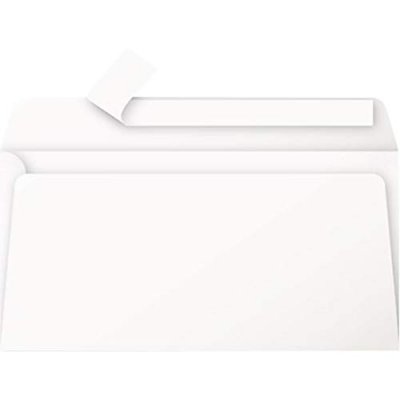 CLAIREFONTAINE Enveloppe - Blanc - 11 x 22 cm