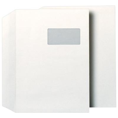 GPV Enveloppe C4 229x324 90G fen&ecirc;tre 50 bande siliconn&eacute;e - Boite de 250