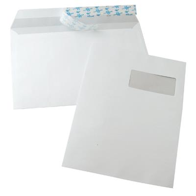 GENERIQUE Enveloppe La couronne blanche C4 229x324 100G fen&ecirc;tre 50 bande siliconn&eacute;e - Boite de 250