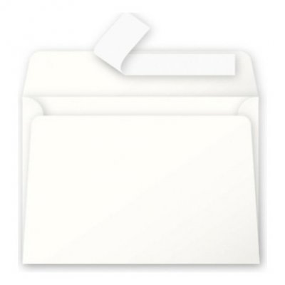 CLAIREFONTAINE Enveloppes - Ivoire - 114 x 162 mm