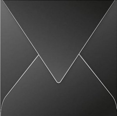 PICWIC TOYS Enveloppes - Noir - 140 x 140 mm