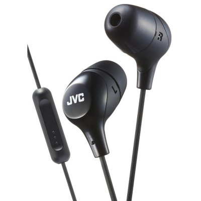 JVC //eol// ecouteurs intra-auriculaires tcde/micro marshmallow noirs