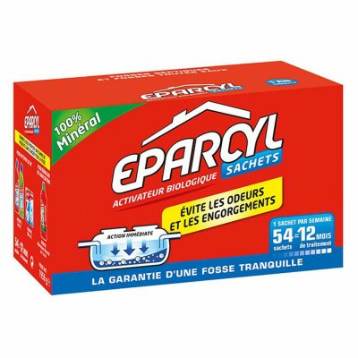 EPARCYL  - Activateur biologique fosse septique 12 mois pro