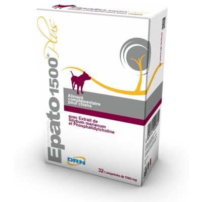 OVERIGE MERKEN Epato ICF soutien de la fonction h&eacute;patique pour chien et chat 1500 Plus