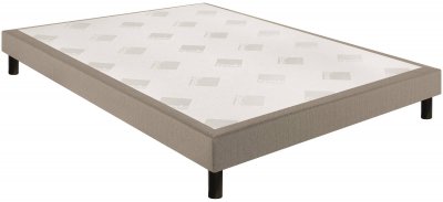 EPEDA  Sommier  confort ferme chin&eacute; naturel 15 cm NATURE 100x200