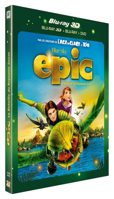 Epic La bataille du Royaume secret Combo Blu-ray 3D + 2D + DVD