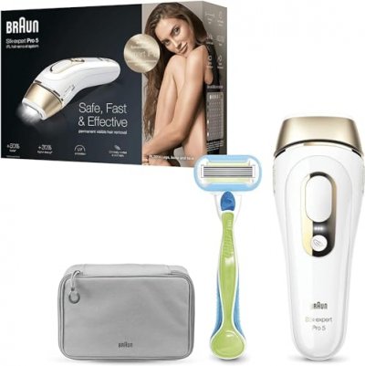 BRAUN Epilateur lumi&egrave;re puls&eacute;e intense  Silk-expert Pro 5 PL5014 