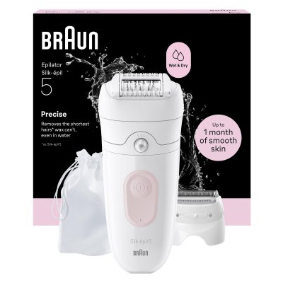 BRAUN Epilateur Silk Epil 5 SE5-041 Blanc