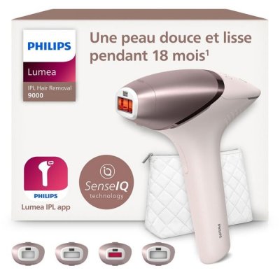 PHILIPS Epilation semi-d&eacute;finitive  Lumea IPL BRI958/00 S9000 Technologie lumi&egrave;re puls&eacute;e - sans fil